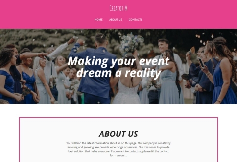 Events/Dream planner